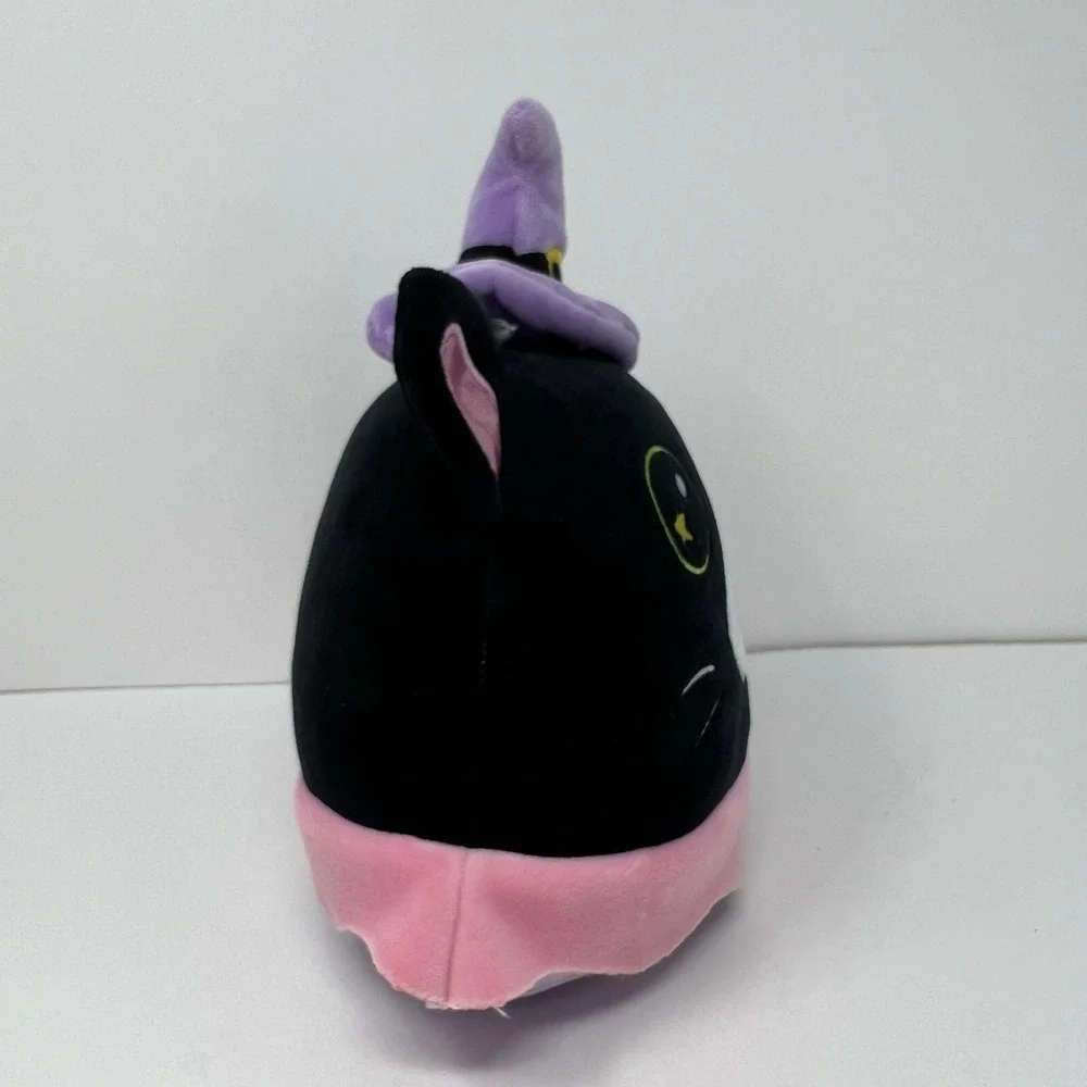 Witch Black‎ Cat Halloween Spooky Plush Squishy Stuffed Animal Toy Home Decor
